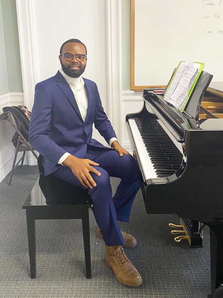 Innocent Okechukwu - Composer -On the pianoforte