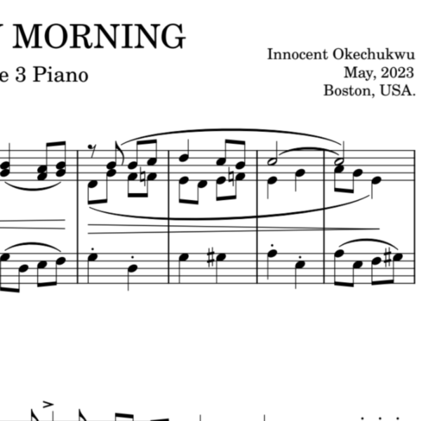 Monday Morning: A Beginner Grade 3 Piano Piece